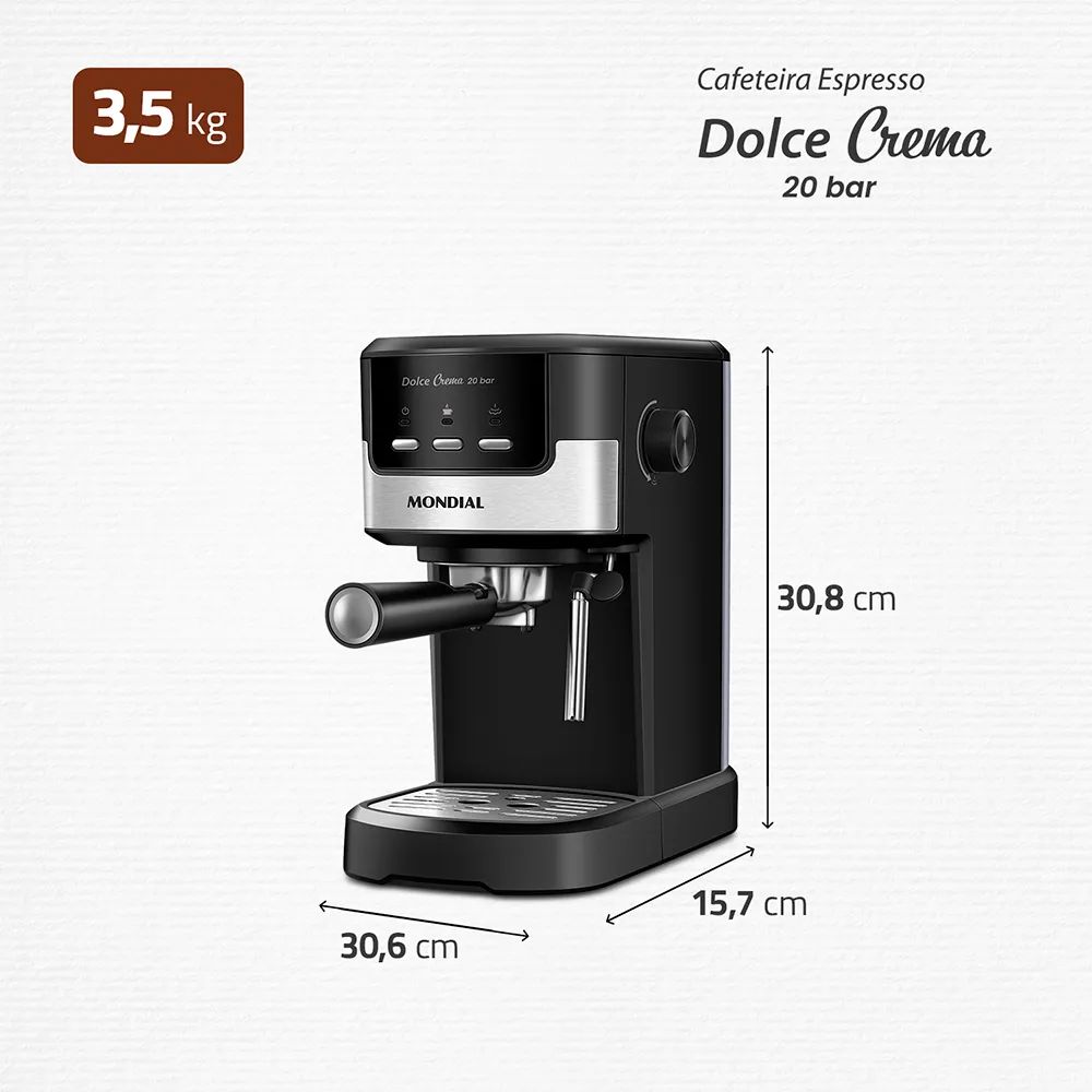 Cafeteira Espresso Dolce Crema Mondial - foto 9