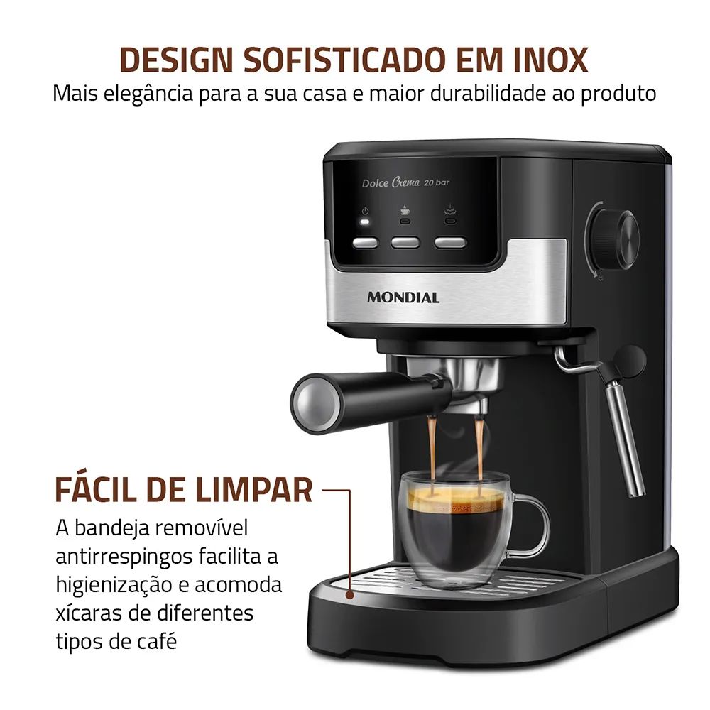 Cafeteira Espresso Dolce Crema Mondial - foto 7